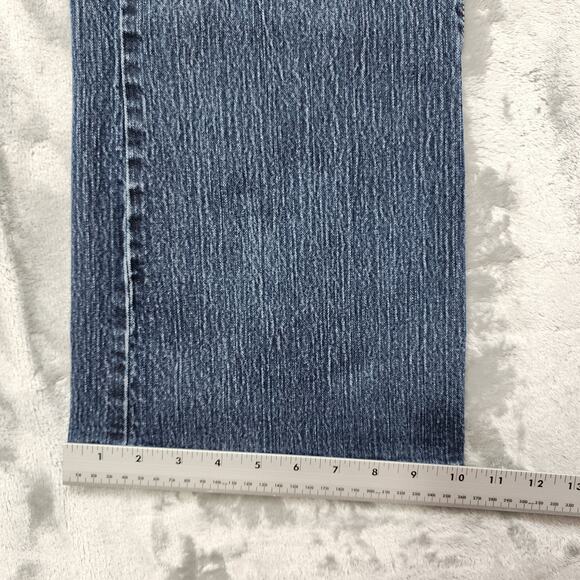 JMS just My Size Jeans Womens 22W Blue High Rise Bootcut Stretch Denim Casual - Picture 12 of 13